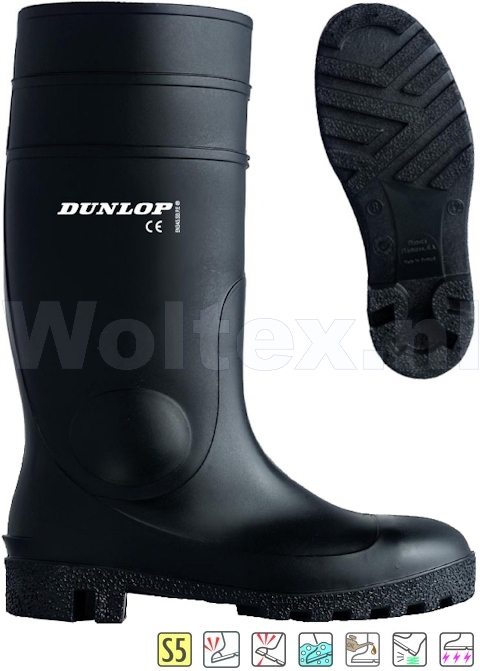 Dunlop Laarzen Protomastor Full Safety 142PP zwart